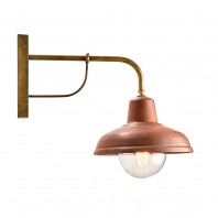 CLA-Deksel: Aged Copper Interior Wall Light